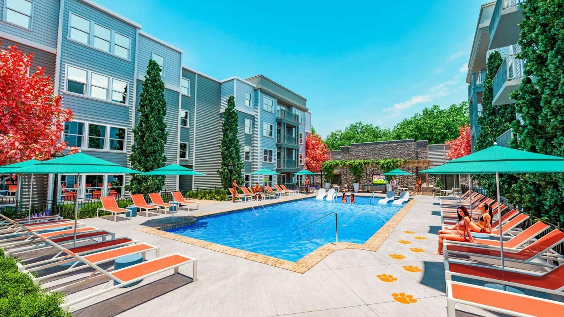 Near Cu And Minutes To Dt Gym Pool Hammock Apartamento Clemson Exterior foto